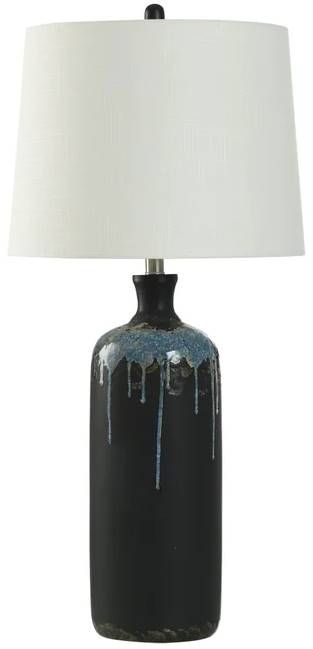 StyleCraft Calico Black Table Lamp-0