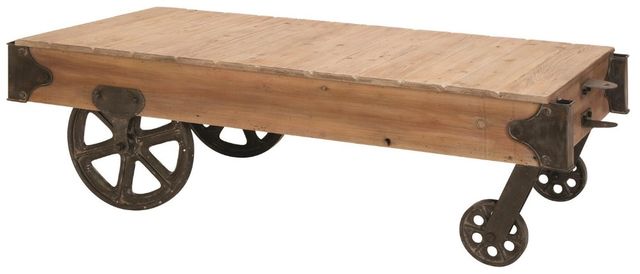 Deco Marche Brown Coffee Table-0