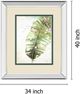 Classy Living Patricia Pinto Watercolor Plantain Leaves Il Wall Art-2
