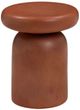 TOV Furniture Lydia Red Round Side Table-0