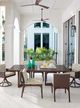 Tommy Bahama® Outdoor Abaco Faux Walnut Rectangular Dining Table-3