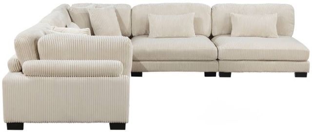 Homelegance® Traverse 5-Piece Beige 135" Modular Sectional-2