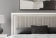 Signature Design by Ashley® Zuraleus White King Upholstered Panel Storage Bed-5