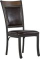 Powell® Franklin Rustic Umber/Dark Espresso Dining Side Chair-0