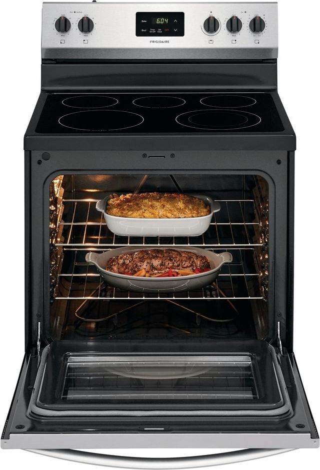 Frigidaire® 30" Stainless Steel Freestanding Electric Range-1