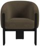 Elements International Modern Brushed Espresso/Joy Cocoa Chair-2