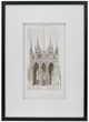 A & B Home 2-Piece Black/Gray Architecture Wall Art Set-2