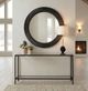 Uttermost® Montgomery Rustic Black Round Mirror-1