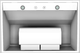 Vent-A-Hood® 36" White Wall Mounted Range Hood-3