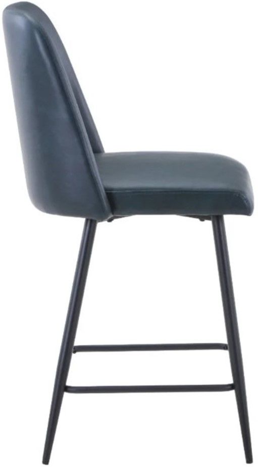 Jofran Inc.Urban Archive Maddox Blueberry Upholstered Counter Stool-3