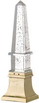 A & B Home Metallic Lighting Obelisk Decor-0
