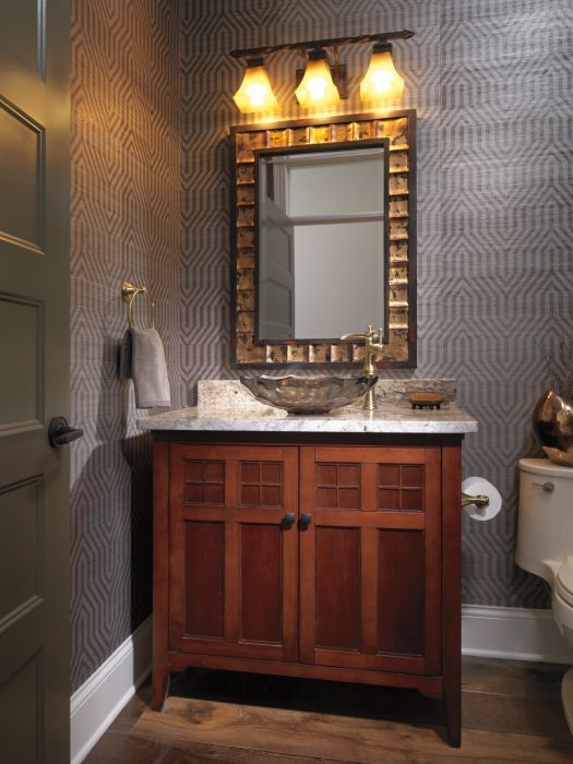 Delta Cassidy® Champagne Bronze Single Handle Channel Vessel Bathroom Faucet-4