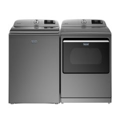 Maytag® Metallic Slate Laundry Pair