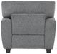 Homelegance® Isabel Dark Gray Accent Chair-4