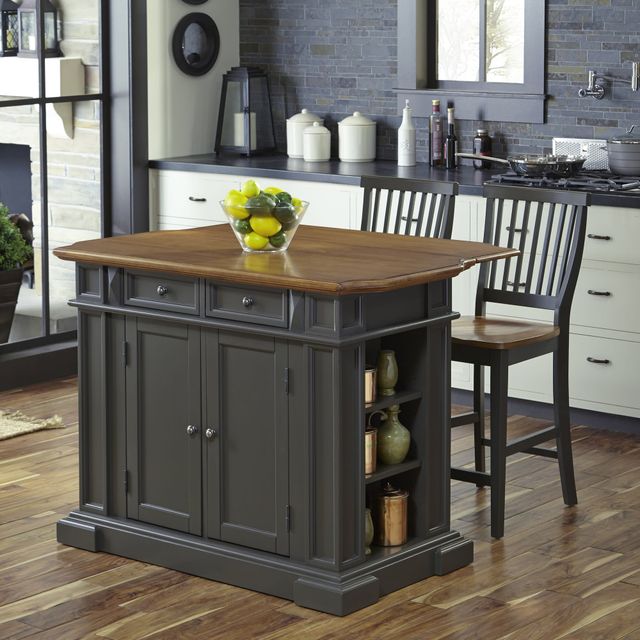 homestyles® Americana Gray Kitchen Island-3
