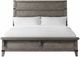 Intercon Forge Wire Brushed Steel Gray King Panel Bed-2