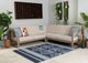 Linon Brinley 3-Piece Natural Fabric/Wooden Outdoor Sectional-1