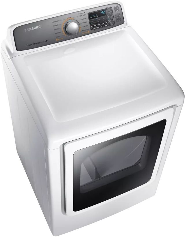 Samsung 7.4 Cu. Ft. White Electric Dryer-1