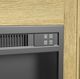 Elements International Ridgemont Natural Fireplace Cabinet-3
