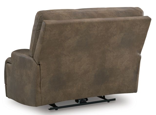 Signature Design by Ashley® Beckley Place Earth Power Recliner with Adjustable Headrest-3