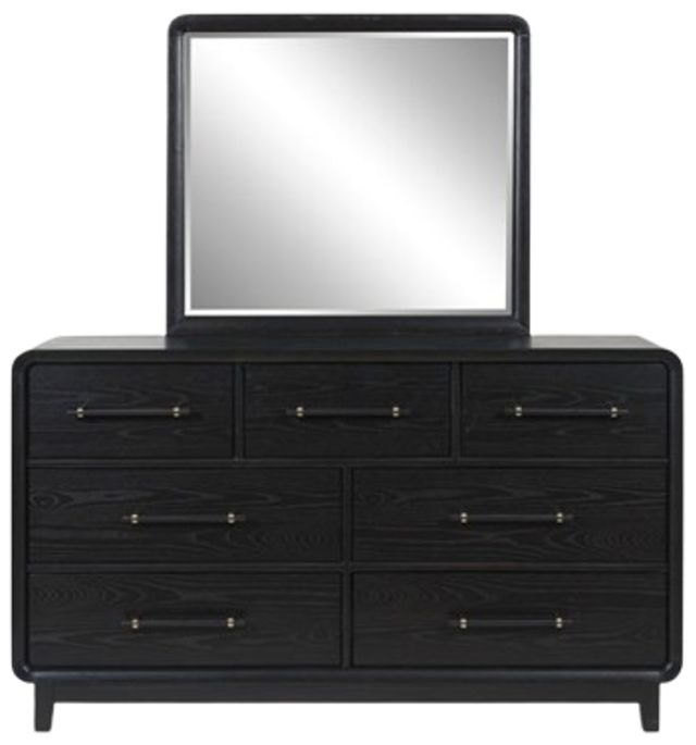 Signature Design by Ashley® Rylandyn Black Dresser and Mirror-2