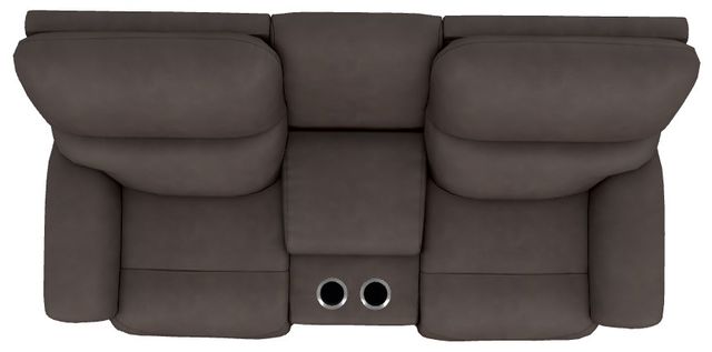 La-Z-Boy® Brooks Godiva Power Reclining Loveseat with Console, Headrest, and Lumbar-4