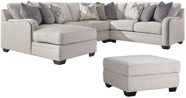 Signature Design by Ashley® Dellara 2-Piece Chalk Sectional Set-0
