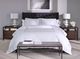 Sleeptone® Hotel Luxury 6-Piece Warm Taupe/White Long Staple Cotton Queen Sheet Set-4