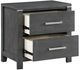 New Classic® Home Furnishings Odessa Charcoal Nightstand-3