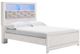 Signature Design by Ashley® Altyra White Queen Upholstered Bookcase Bed-1
