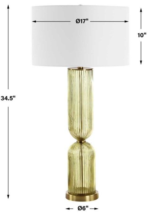 Uttermost® Mirah Brass Table Lamp-2