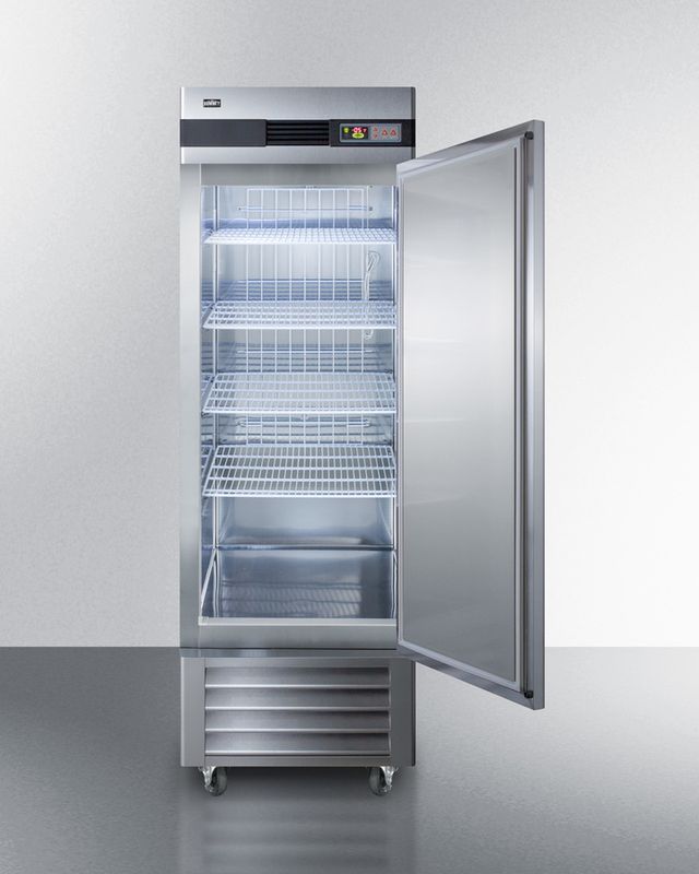 Summit® Commercial 28" 23 Cu. Ft. Stainless Steel Reach In All Freezer-1