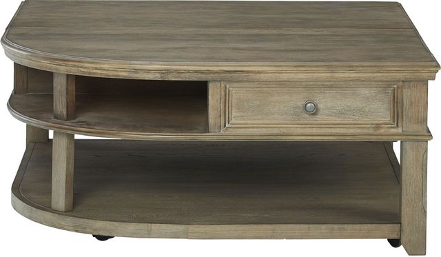 Signature Design by Ashley® Janismore Grayish Brown Coffee Table-4