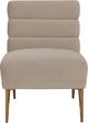 TOV Furniture Kelly Cream Velvet Chair-1