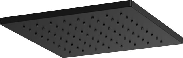 Brizo Essential™ Matte Black 12" Linear Square Single-Function Raincan Shower Head-0