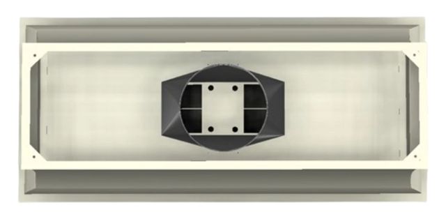 Vent-A-Hood® Designer Series 66" Biscuit Island Range Hood-1