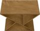 Monarch Specialties Inc. Dark Taupe Veneer Narrow Storage Accent Table-3