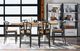 Legacy Classic Franklin Harvest Oak Counter Table with Natural White Base-1