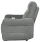 Homelegance® Edition Dove Gray Power Recliner with Power Headrest-3