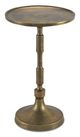 Currey & Company Pascal Brass Accent Table-0