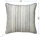 Stylecraft Norman Wyatt Home Gray Designer Pillow-2