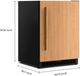 KitchenAid® 24" 5 Cu. Ft. Panel Ready Undercounter Refrigerator-4