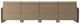 Stressless® by Ekornes® Emily Beige Power Reclining Chaise Sofa with Wood Base-3