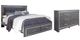 Signature Design by Ashley® Lodanna 2-Piece Gray Queen Panel Storage Bed Set-0