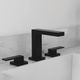 ZLine Palisades Matte Black Modern Widespread Bath Faucet-3