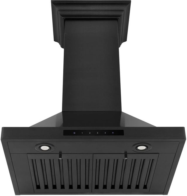 ZLINE 24" Black Stainless Steel Wall Mounted Range Hood-3