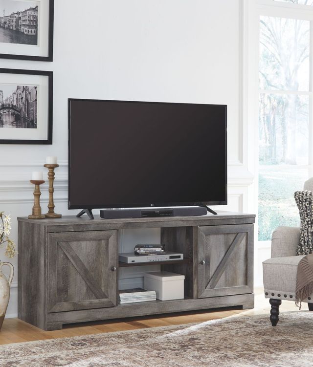 Signature Design by Ashley® Wynnlow Rustic Gray TV Stand-4