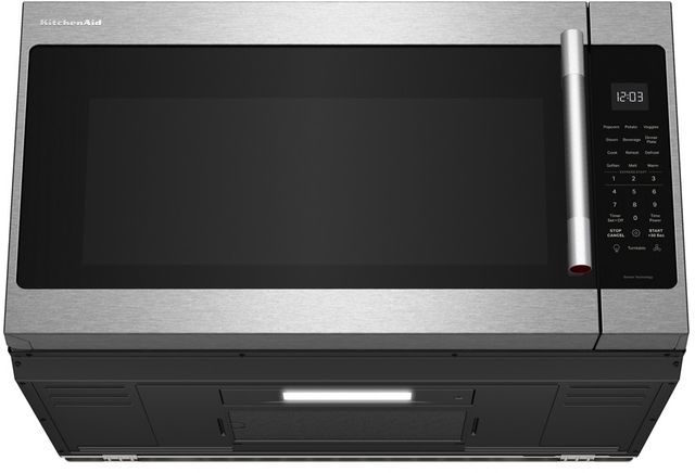 KitchenAid® 2.1Cu. Ft. PrintShield™ Stainless Steel Over The Range Microwave-4