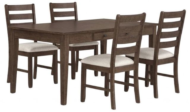 New Classic® Home Furnishings Echo 5-Piece Chestnut Dining Table Set-0