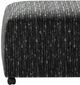 Corinthian Furniture Autum Charcoal Ottoman-1